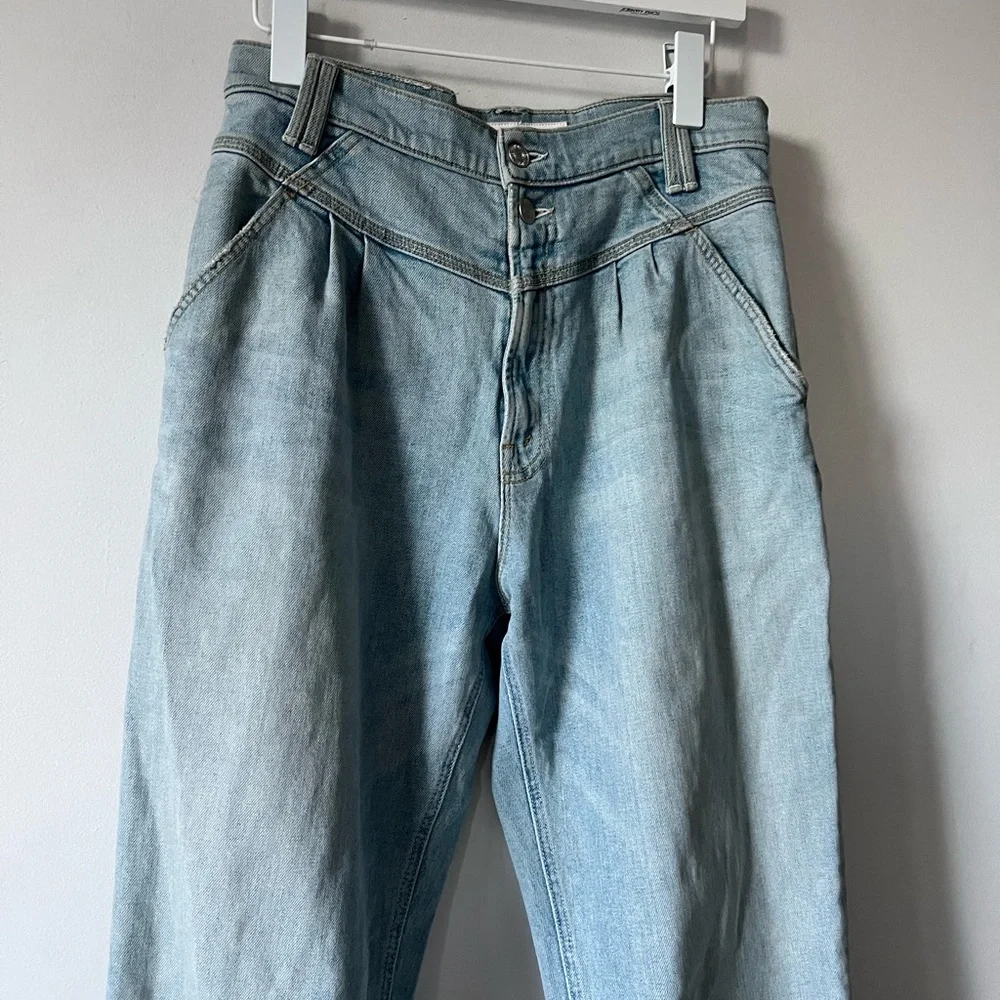 MOTHER SUPERIOR The Pleated High Waisted Jean 29 - Picture 6 of 13